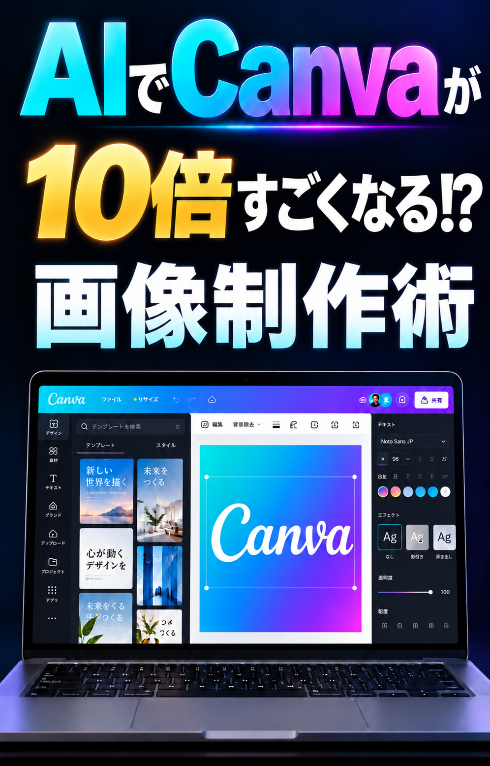 Canvaを10倍活用するAI術