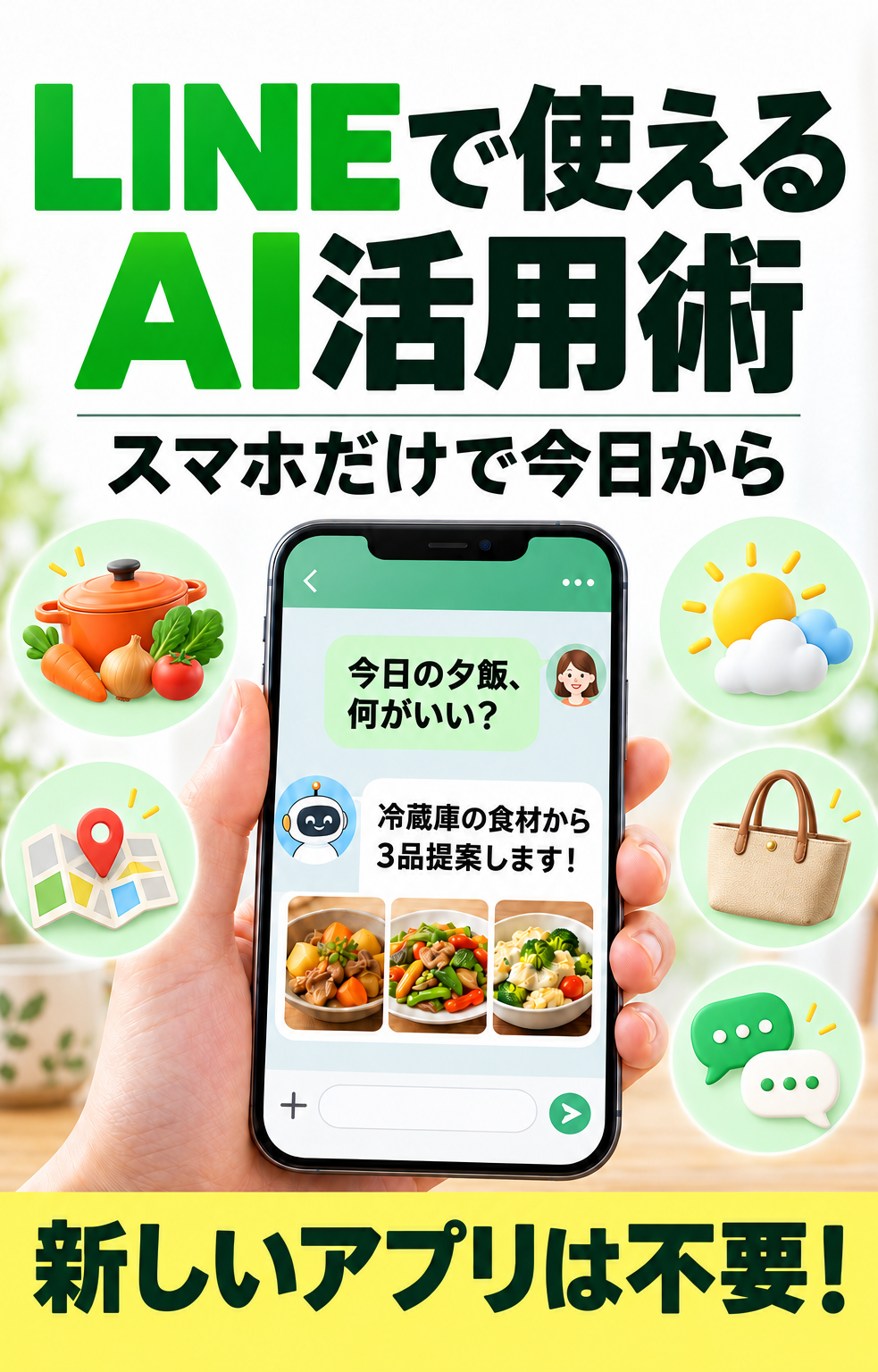 LINEで使えるAI活用術